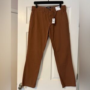 Express Men’s Skinny Camel Chino Pants